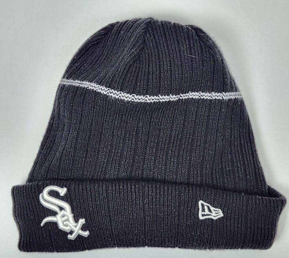 CHICAGO WHITE SOX Hat Unisex Youth Black NEW ERA Official On-Field Cap MLB